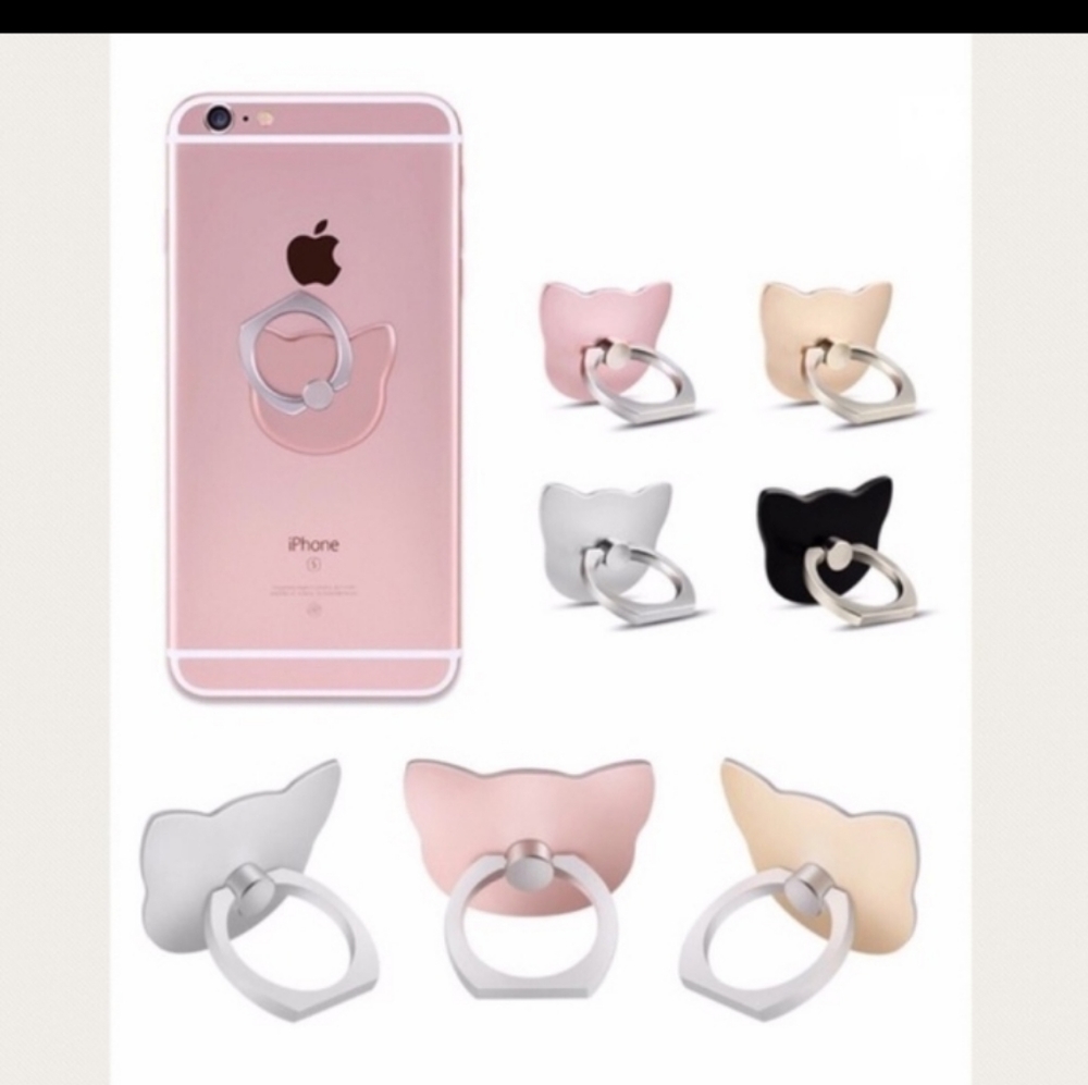 Kitty Car Cell finger Rings♡ 1 BLACK LEFT